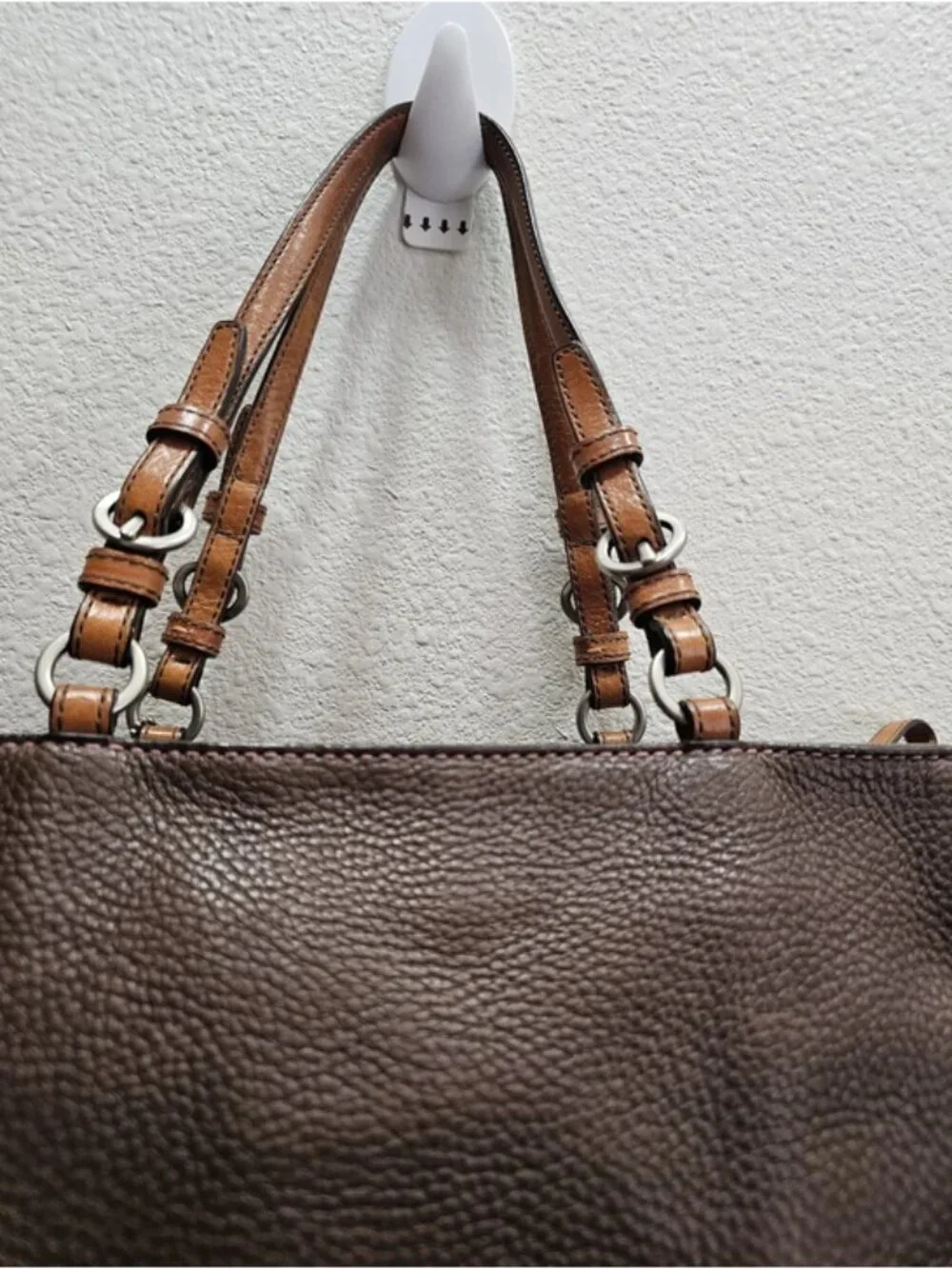 Coach VINTAGE Chelsea Pebbled Leather Tote